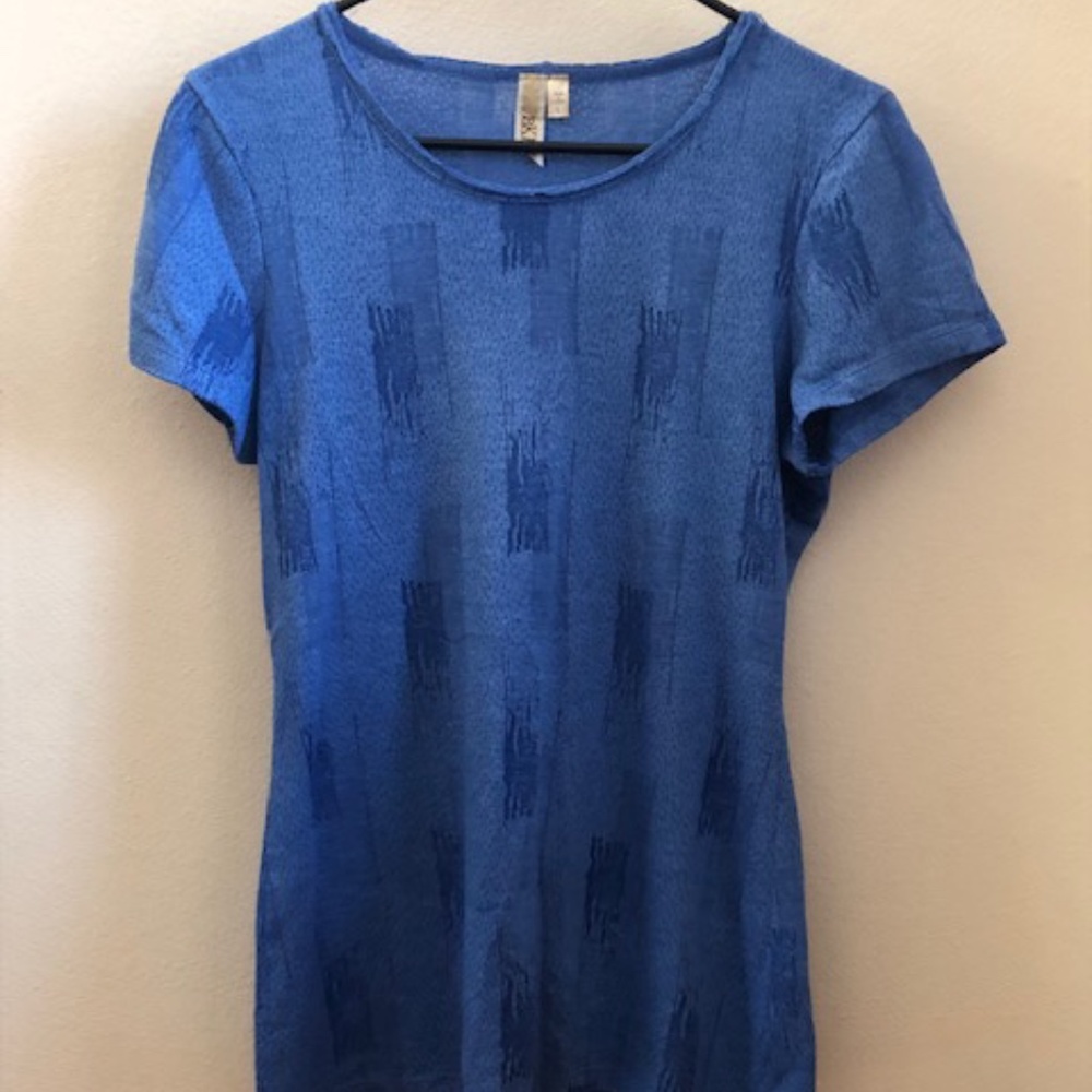 BKE Buckle Blue Shirt